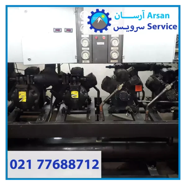 تعمیر کمپرسور چیلر نمونه کار 6 600x600