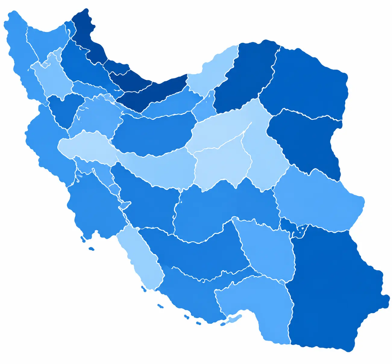محدوده خدمات آرسان سرویس در سراسر ایران